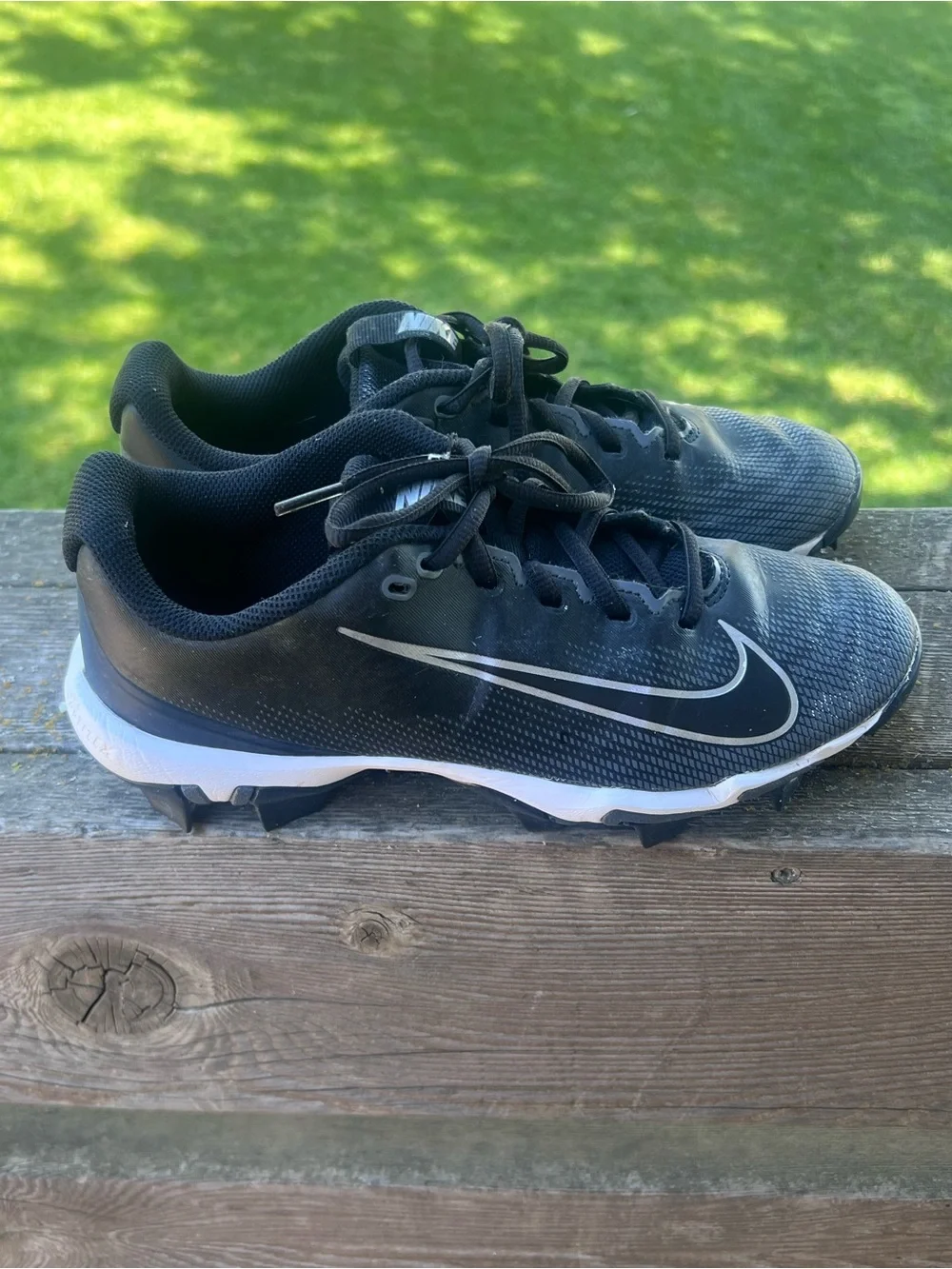 Nike Kids Black football Cleats  • youth big kids 6